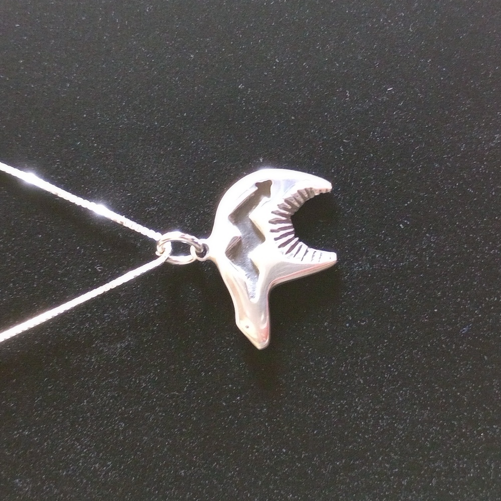 Sterling Silver Spirit Bear Pendant Necklace